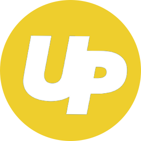 Upstream dot logo
